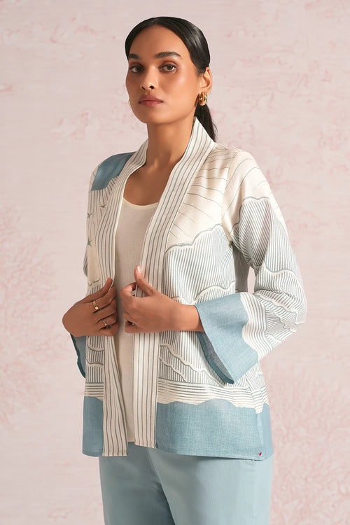Silver Linning Off White Lylah Jacket