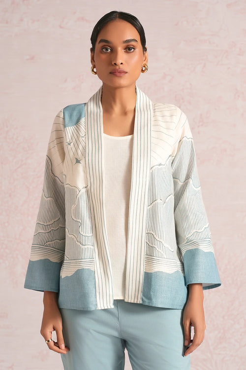 Silver Linning Off White Lylah Jacket