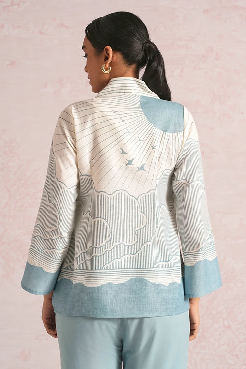 Silver Linning Off White Lylah Jacket