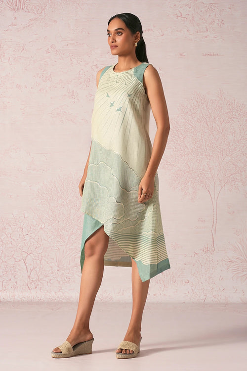 Silver Linning Green Vanessa Dress