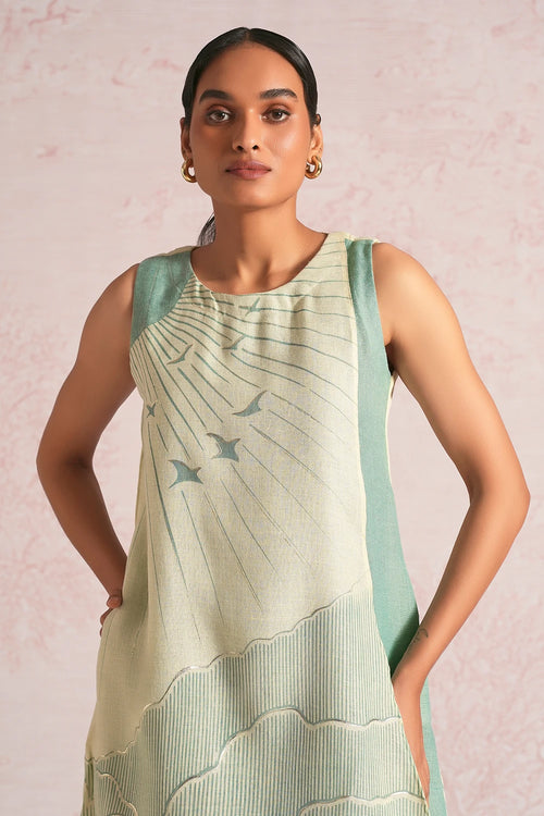 Silver Linning Green Vanessa Dress