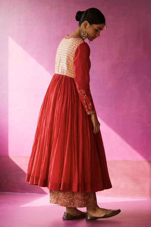 Sindoori Paigah Anarkali