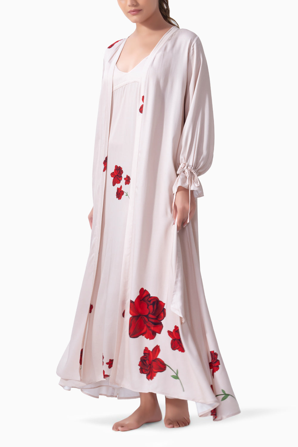 Rose Sorbet Long Robe