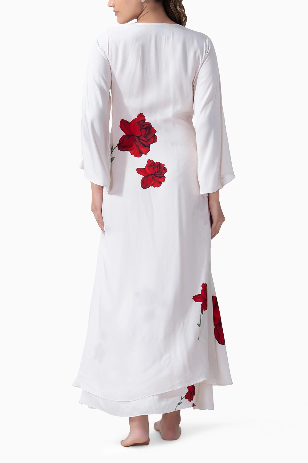 Lovers and Roses Long Robe