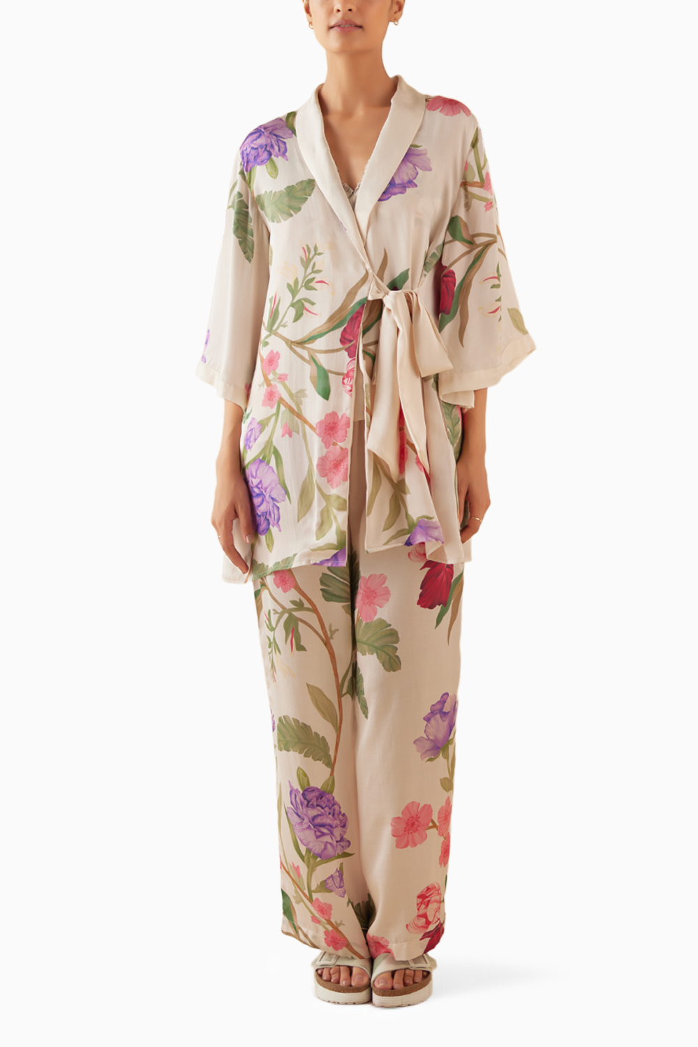 Floral Dream Lounge to Sleep Robe