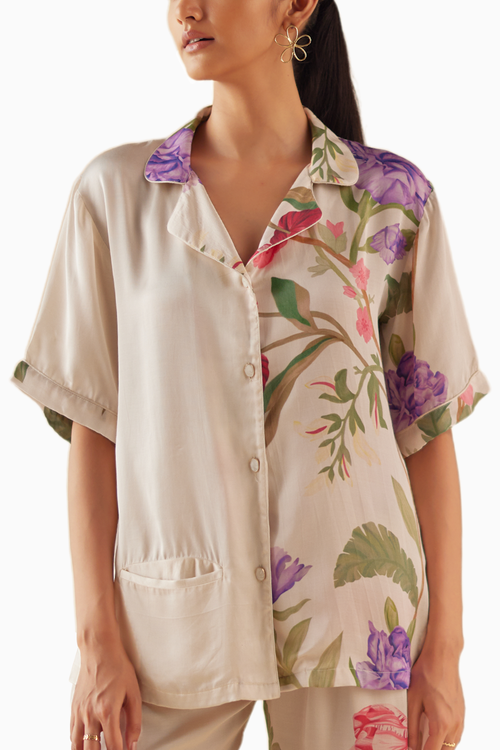 Floral Dream Lounge to Sleep Pajamas Set