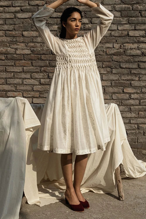 Snowdrop Smoking Dress and  Slip