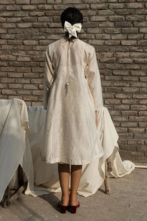 Snowdrop Smoking Dress and  Slip