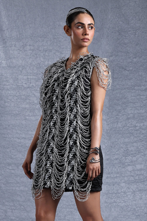 Soleil Silver Dress
