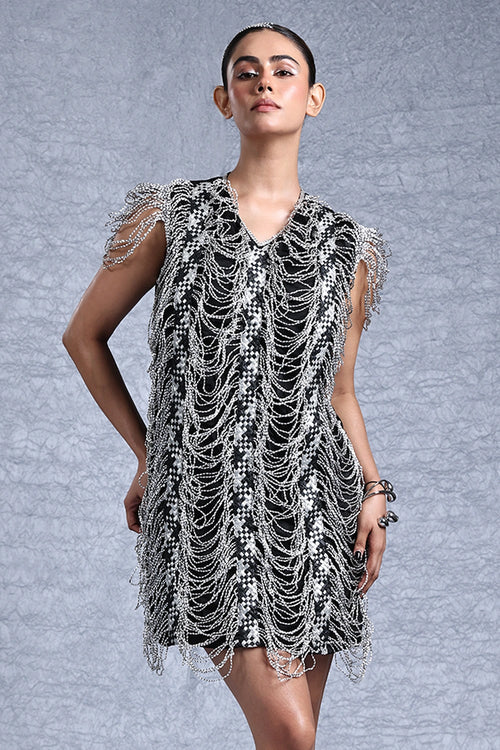 Soleil Silver Dress
