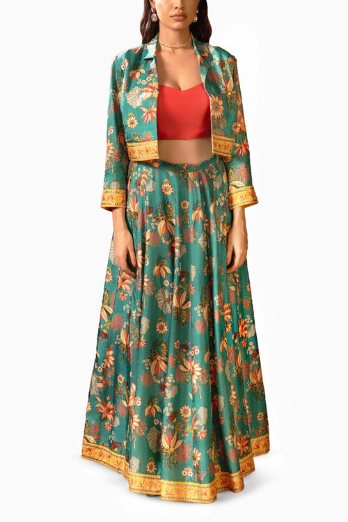 Aarani Embroidered Lehenga Set