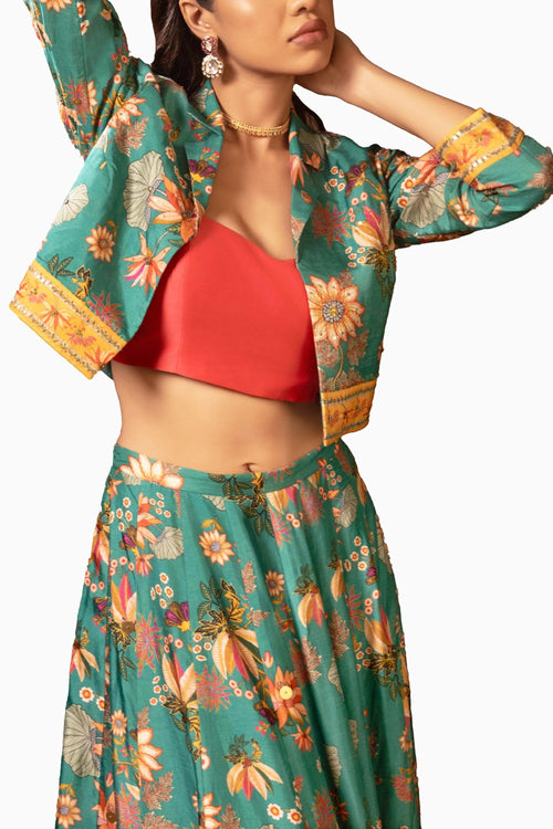 Aarani Embroidered Lehenga Set