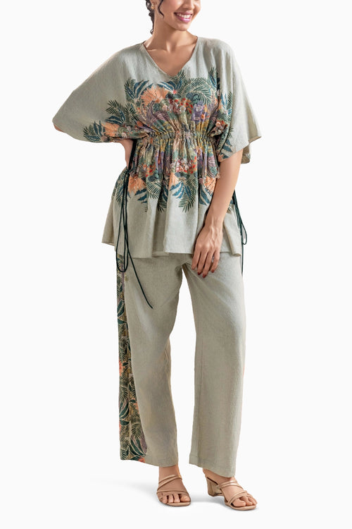 Kaira Embellised Kaftan Set