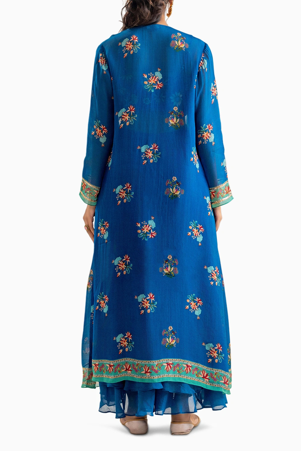 Aarani Embroidered Co-Ord Set With Jacket