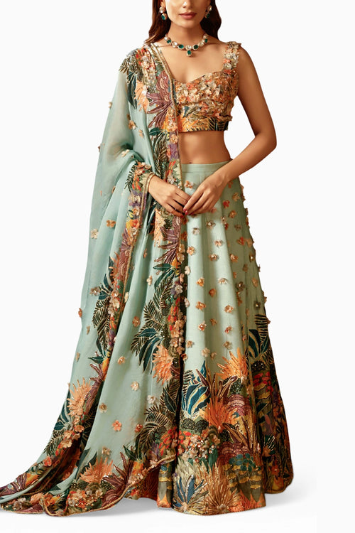 Kaira Embroidered Lehengha Set