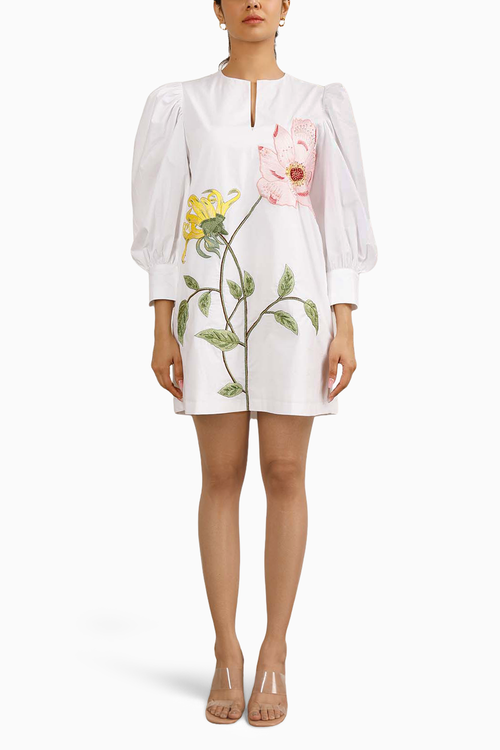 Spring Floral Shift Dress