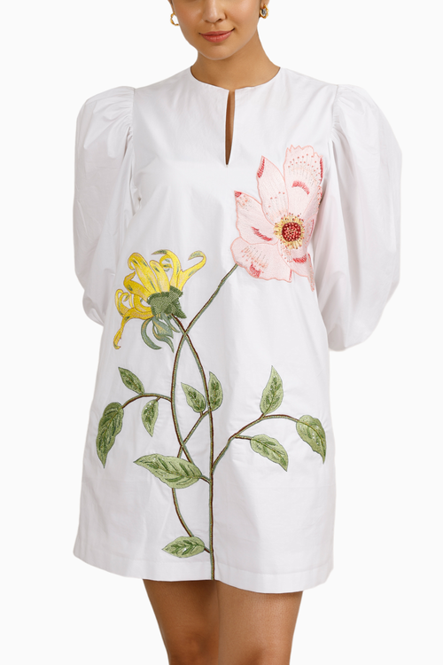 Spring Floral Shift Dress