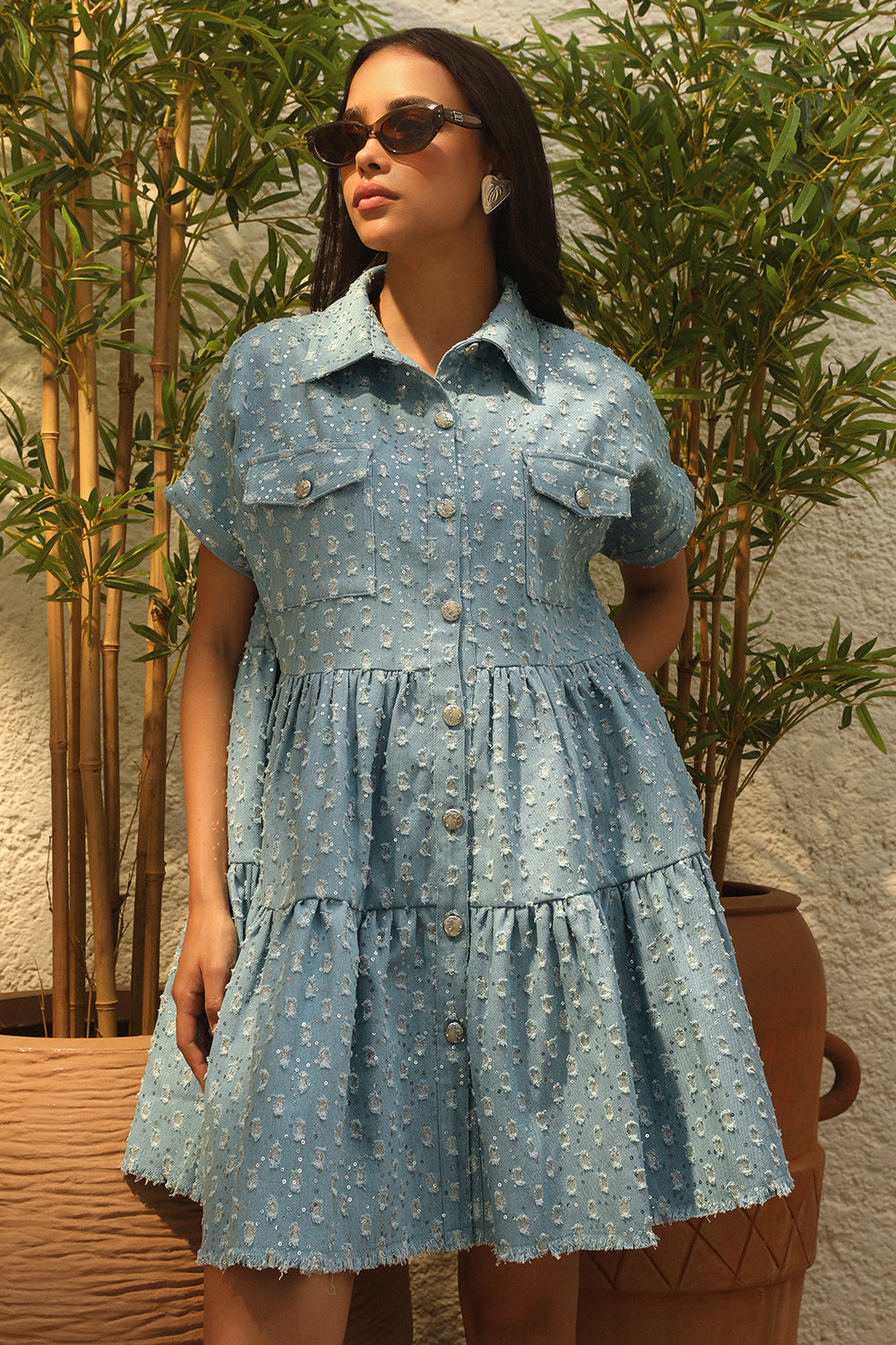 Skye Denim Dress