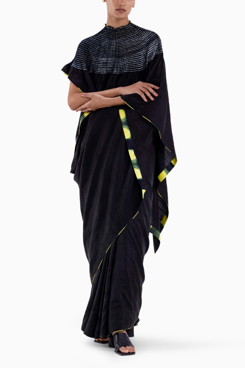 Black Handsfree Saree 2.0