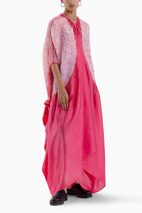 Pink Nami Sleeve Dress - The SVERVE