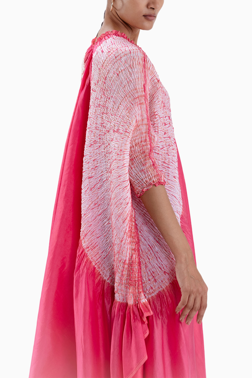 Pink Nami Sleeve Dress - The SVERVE