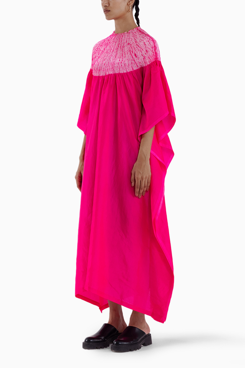 Fuchsia Sector Kaftan - The SVERVE