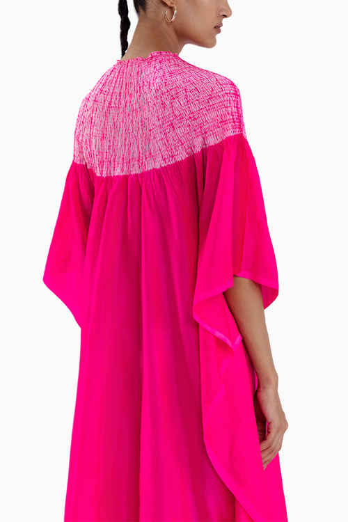 Fuchsia Sector Kaftan - The SVERVE
