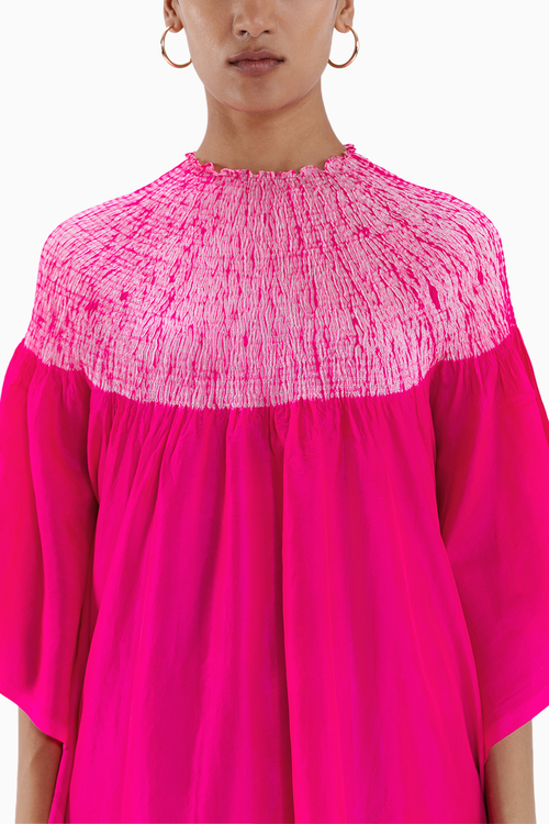 Fuchsia Sector Kaftan - The SVERVE