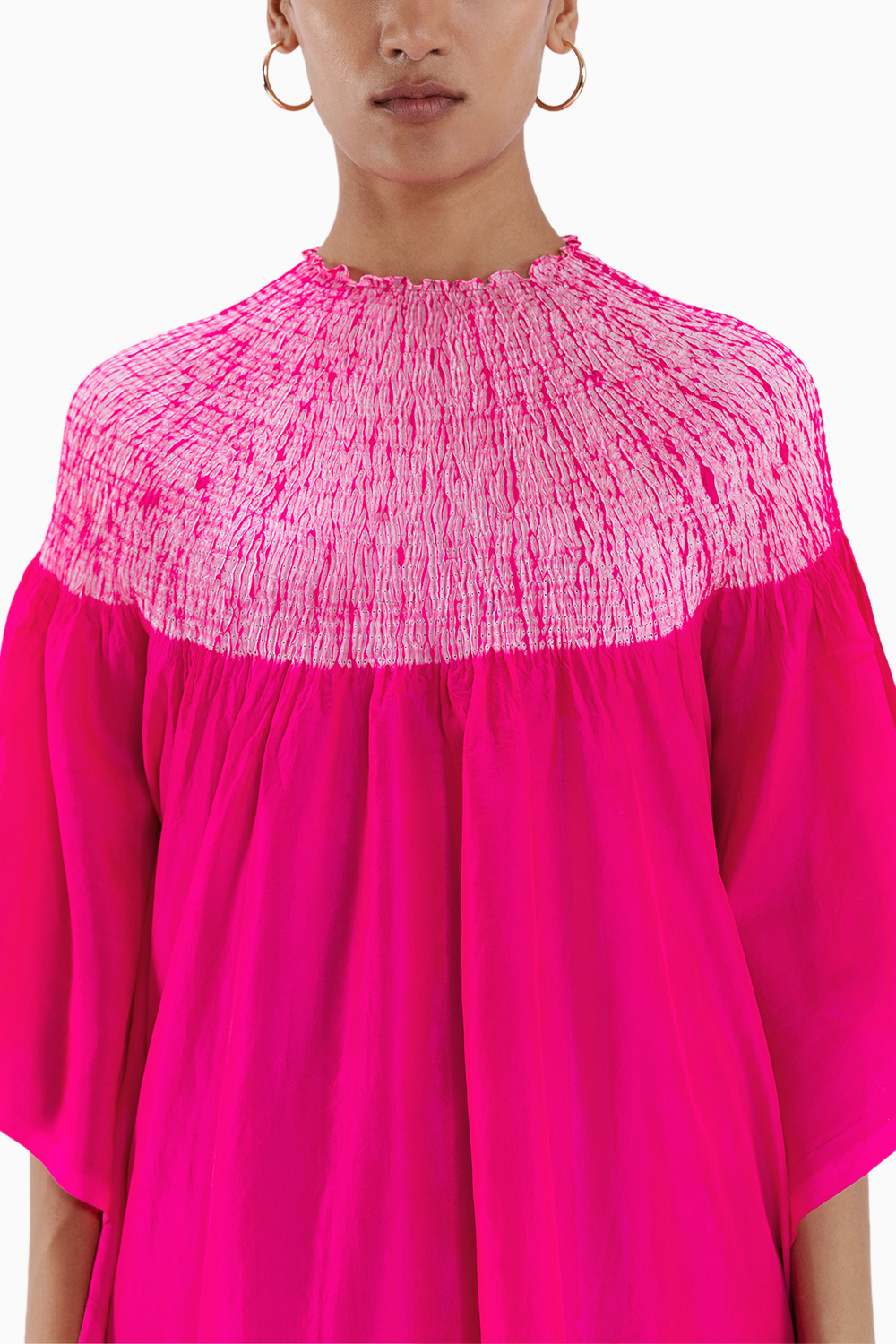 Fuchsia Sector Kaftan