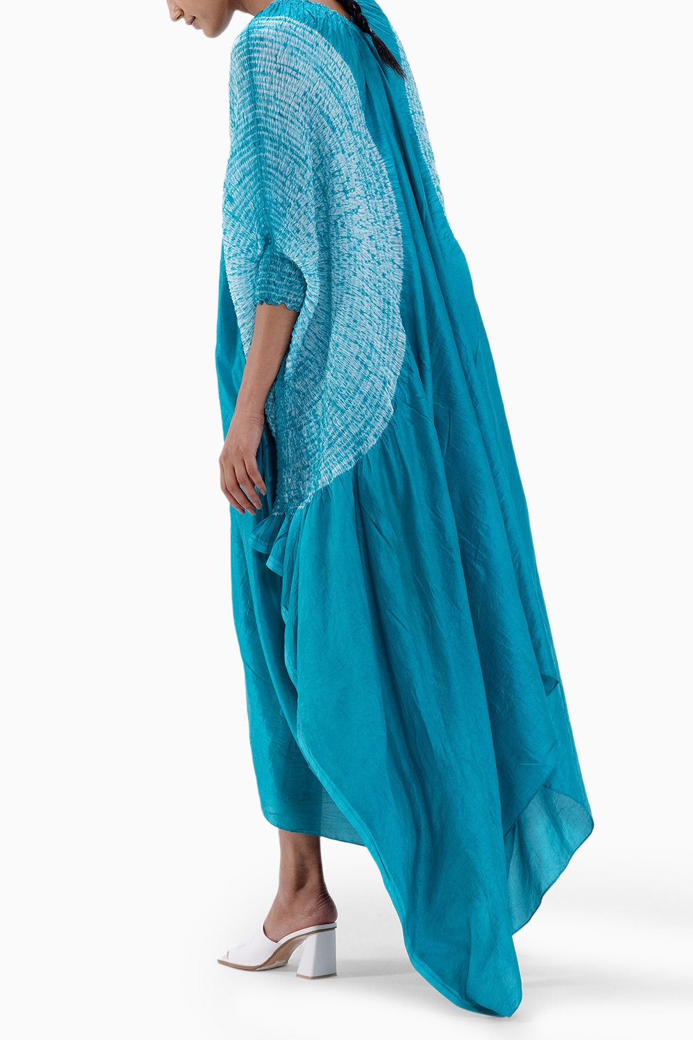 Blue Nami Sleeve Dress