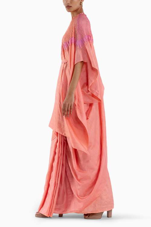 Pink Handsfree Saree 2.0
