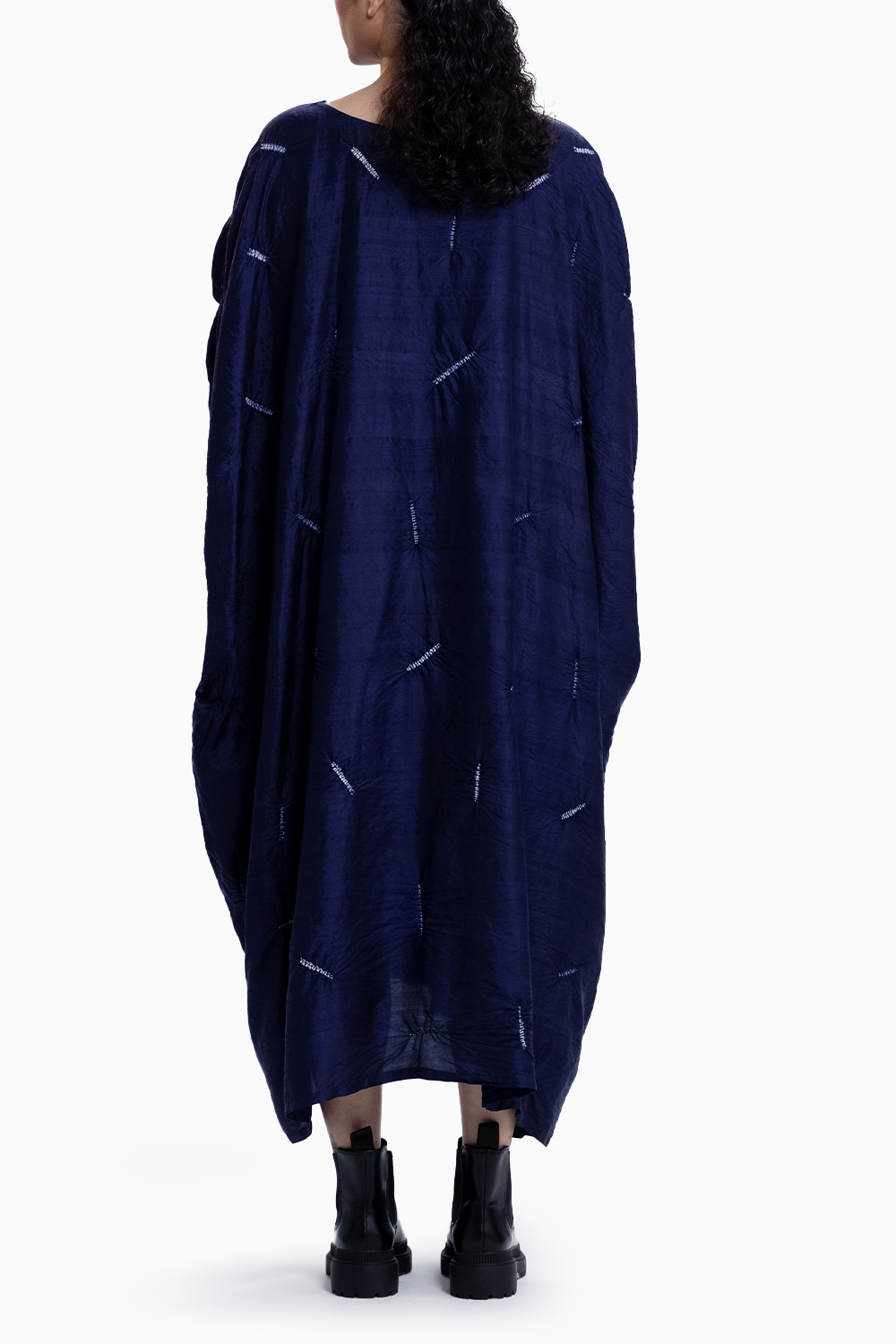 Navy Sea Shell Kaftan