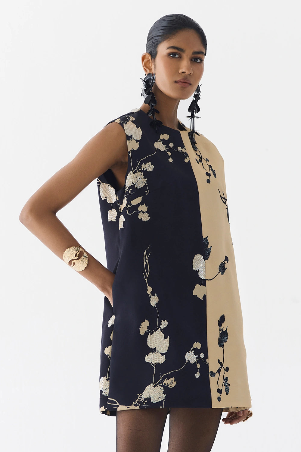 Sakura Half And Half Dress