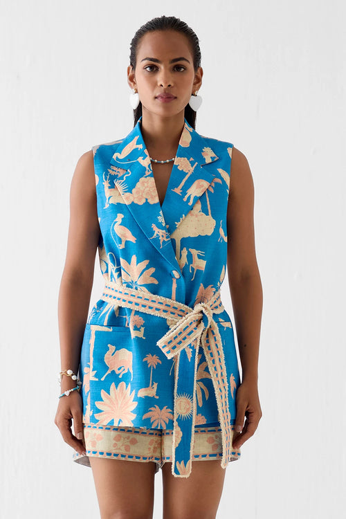Jaipur Blazer And Shorts