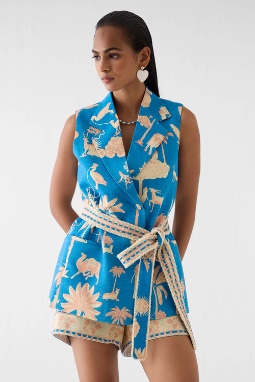 Jaipur Blazer And Shorts