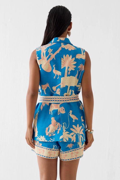 Jaipur Blazer And Shorts