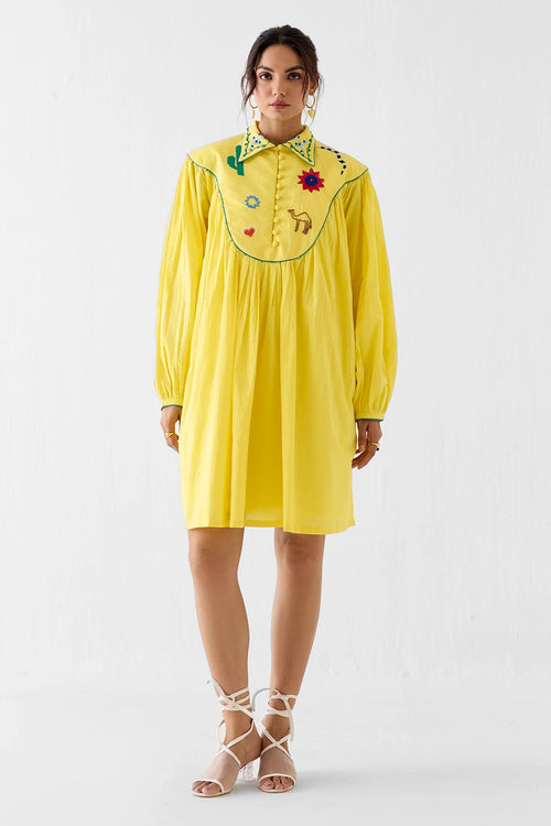 Peela Mulmul Dress