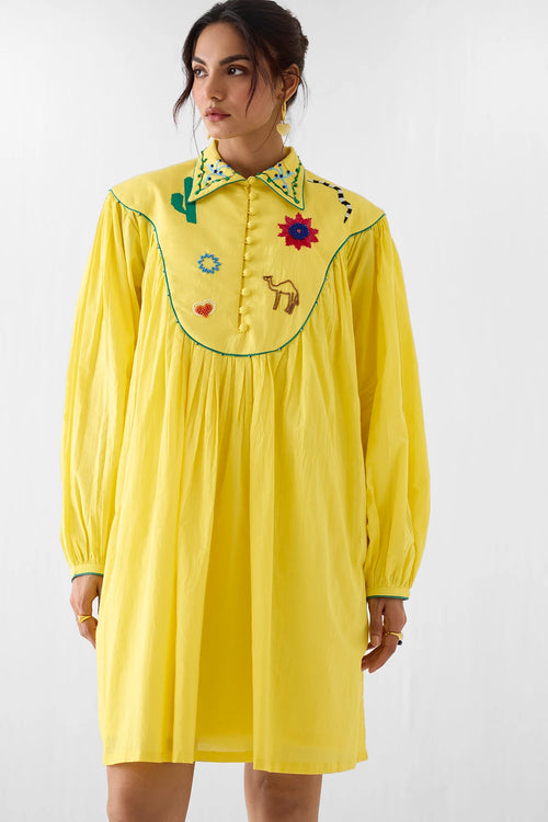 Peela Mulmul Dress