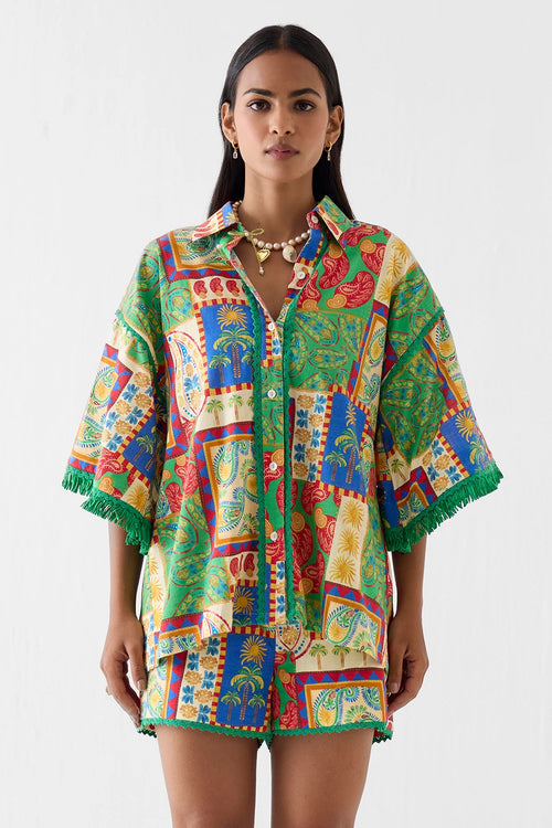 Johari  Shirt And Shorts