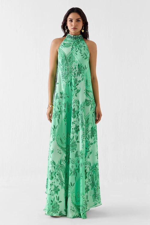 Buta Halter Dress