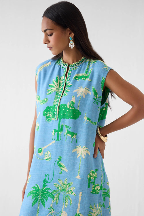 Nila Kurta And Pants