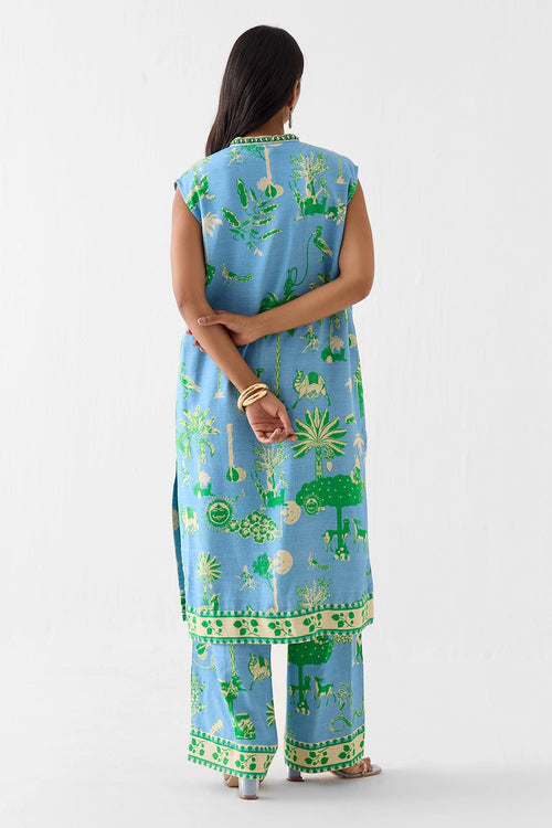 Nila Kurta And Pants