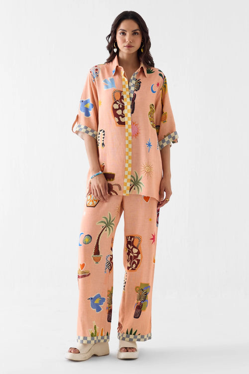 Pottery Shirt And Trousers