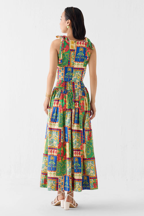 Johari Crop Top And Gathered Skirt