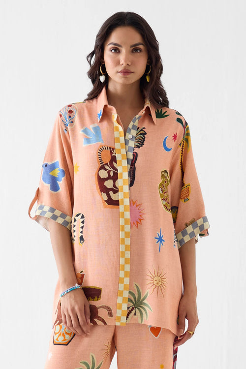 Pottery Shirt And Trousers