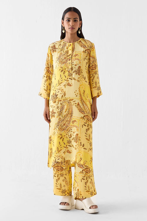 Ambi Straight Kurta And Pants