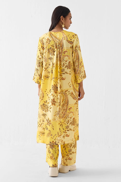 Ambi Straight Kurta And Pants