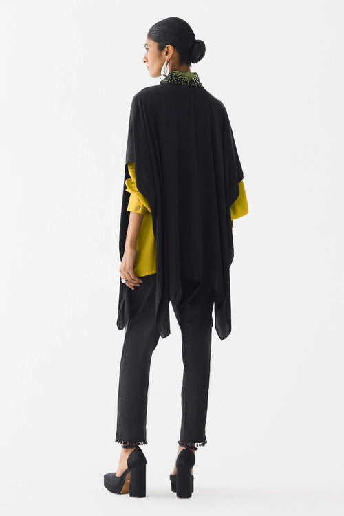 Olive Calla Layered Two Tone Shirt