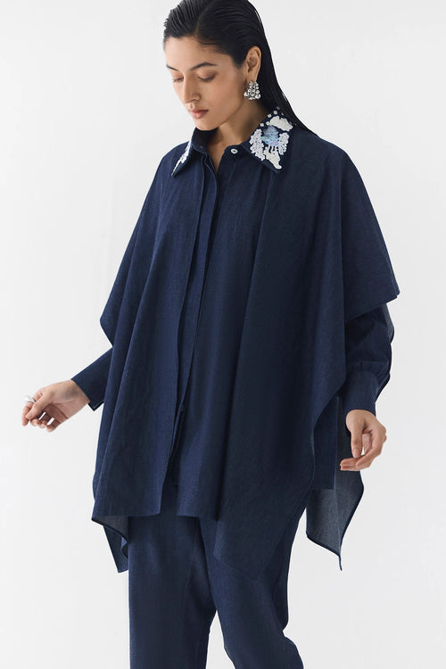 Calla Denim Shirt and Trousers