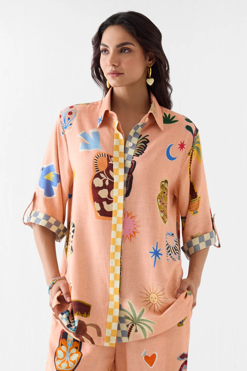 Pottery Shirt And Trousers
